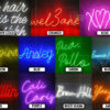 Chu Led Neonsign de mica trong 1